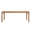 Perla Natural Outdoor Dining Table Model DOV7808-NATL