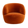 Parker Persimmon Swivel ChairModel DOV79016-PERS