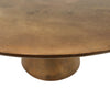 Isak Antique Brass Finish Coffee TableModel DOV8375