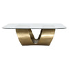 Livianna Antique Brass Coffee TableModel DOV8381