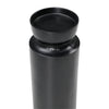 Matachewan Matte Black Candle HolderModel DOV8428