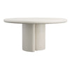 Nemus White Finish Outdoor Dining Table Model DOV8786