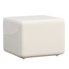 Terrance White High Gloss Finish Outdoor Side Table Model DOV8792-WHIT