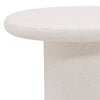 Raul White Outdoor Side Table Model DOV8796-WHIT