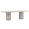 Emeric White Outdoor Dining Table Model DOV8801-WHIT