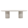 Emeric White Outdoor Dining Table Model DOV8801-WHIT