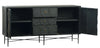 Harten Antique Black Finish Sideboard Model DOV9074