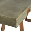 Pearson Grey Concrete Rustic Finish Outdoor Console Table Model DOV9402