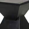 Lindale Black Finish Outdoor Side Table Model DOV9450