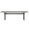 Balboa Light Grey Wash Finish Dining TableModel DOV9772