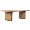 Lamar Natural Wood Sealed Finish Dining TableModel DOV982