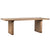 Lamar Natural Wood Sealed Finish Dining TableModel DOV982