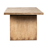 Lamar Natural Wood Sealed Finish Dining TableModel DOV982