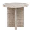 Harley Light Warm Wash Finish Side TableModel DOV992