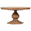 Padilla Antique Natural Wood Sealed Finish Dining TableModel DOV994