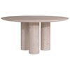 Eden Light Warm Wash Finish Dining TableModel DOV99992