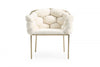 Modrest Debra Modern Off White Fabric Dining Chair Model VGVCB202-WHT