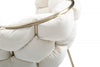 Modrest Debra Modern Off White Fabric Dining Chair Model VGVCB202-WHT
