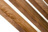 Modrest Draper Mid-Century Walnut & Glass Dining Table