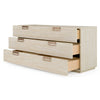 Lamod Italia Lago Modern Faux Travertine Dresser Model VGAC-LAGO-DRS