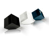 Book Modern Black Magazine Holder End Table Model VGWCBOOK-BLK