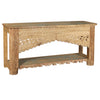 Wood Antique Bleached Finish Console TableModel DU12523