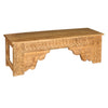 Wood Bleached Natural Finish Console TableModel DU12590