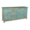 Antique Light Blue Sideboard Model DU12879