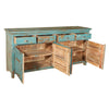 Antique Light Blue Sideboard Model DU12879