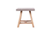 Modrest Civic Modern Concrete & Acacia End Table