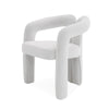 Modrest Ellen Glam White Velvet Dining Chair Model VGODZW-21077-WHT-DC