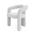 Modrest Ellen Glam White Velvet Dining Chair Model VGODZW-21077-WHT-DC