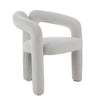 Modrest Ellen Glam White Velvet Dining Chair Model VGODZW-21077-WHT-DC