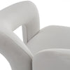 Modrest Ellen Glam White Velvet Dining Chair Model VGODZW-21077-WHT-DC