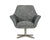 Divani Casa Elvin Modern Dark Grey Fabric Swivel Lounge Chair Model VGKKA-832-DKGRY-3
