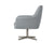 Divani Casa Elvin Modern Grey Fabric Swivel Lounge Chair Model VGKKA-832-GRY-3
