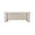 Modrest Erin - Modern Cream Fabric Storage Ottoman Bench
