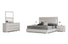 California King Modrest Ethan Italian Modern Grey Bedroom Set