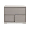 Modrest Ethan Italian Modern Grey Nightstand