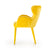 Modrest Tigard Mid Century Yellow Fabric Dining Chair Model VGEUMC-8883CH-A-YEL