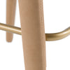 Modrest Faerron - Modern Tan Leatherette Bar Chair