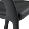 Modrest Faerron - Modern Black Leatherette Bar Chair