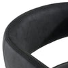 Modrest Faerron - Modern Black Leatherette Bar Chair