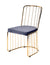 Modrest Holly Modern Grey Fabric Dining Chair (Set of 2)