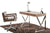 Ferris Modern Walnut Office Desk Model VGBBMD153-WAL