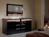 Portofino Adjustable Leatherette Bed With Built In Nightstands Model VGWCPORTOFINO
