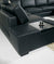 T35 Modern Black Genuine Leather Sectional Sofa With Light Model VGYI-T35-2-HL