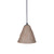 Luise Light Brown and Antique Zinc Pendant LightModel FIS006-BRWN