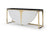 Modrest Flavio - Gold + Marble Console Table