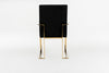Modrest Fowler Modern Black Velvet Dining Chair Model VGVCB8866A